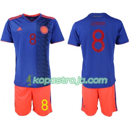 Billiga Fotbollströjor Colombia LERMA 8 Barn Borta tröja Copa América 2019 Kortärmad